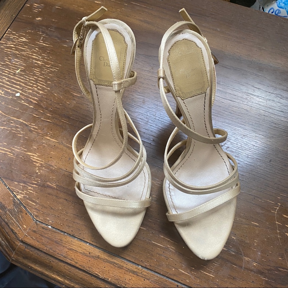 Vintage Dior Strappy Sandals